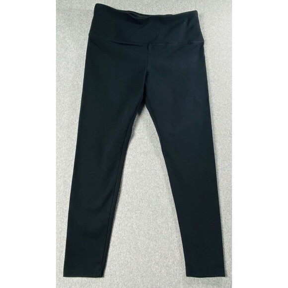 Style & Co Women Activewear Leggings Size PM BLACK - Picture 1 of 3